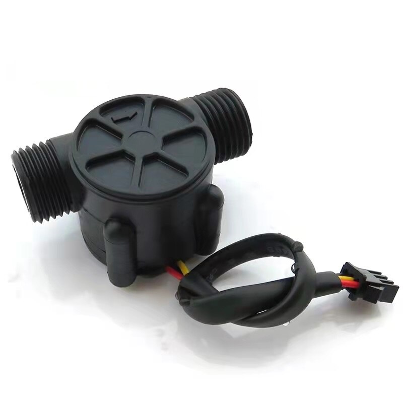 DC4.5~24V YF-S201 G1/2&quot;1-30L/min Hall Water Sea Plastic Flow Sensor Meter NPN Signal