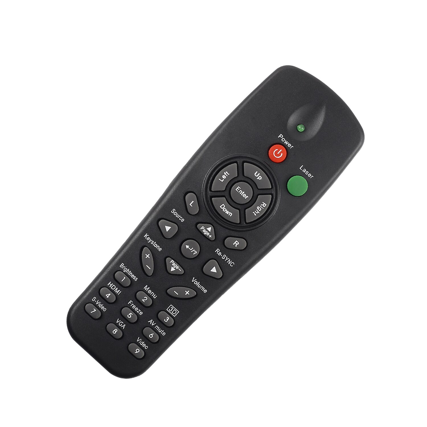 Mando a distancia para proyector Optoma, mando a distancia DS322, DS317, DS316, DS219, DS216, DS211, DS306, DS671, ES530, ES529, ES521, ES522, ES520, ES531,