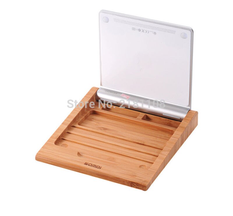 SAMDI Bamboo Holder Dock Stand for Bluetooth Wireless Magic Trackpad
