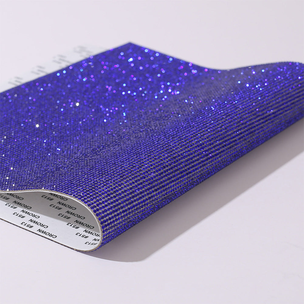 Zelfklevende Strass Sticker Tape Vel Trim Glitter Crystal Ribbon Gem Stickers voor DIY Auto Telefoon Schoenen Kleding Decor: SAAI