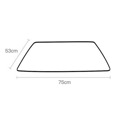 LazyChild PVC Tablecloth Transparent Desk Cover Protector Matte Translucent Desk Pad Mat Student Children's Desks Chairs Pad Mat