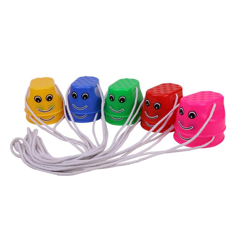 Échasses de saut épaisses en plastique pour enfants, 2 pièces/ensemble, chaussures d&#39;équilibre pour jeux de plein air, offre spéciale