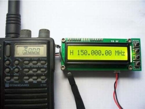 0.1 - 1100 MHz 0.1 - 1.1 GHz RF Frequency Counter Frequency Tester