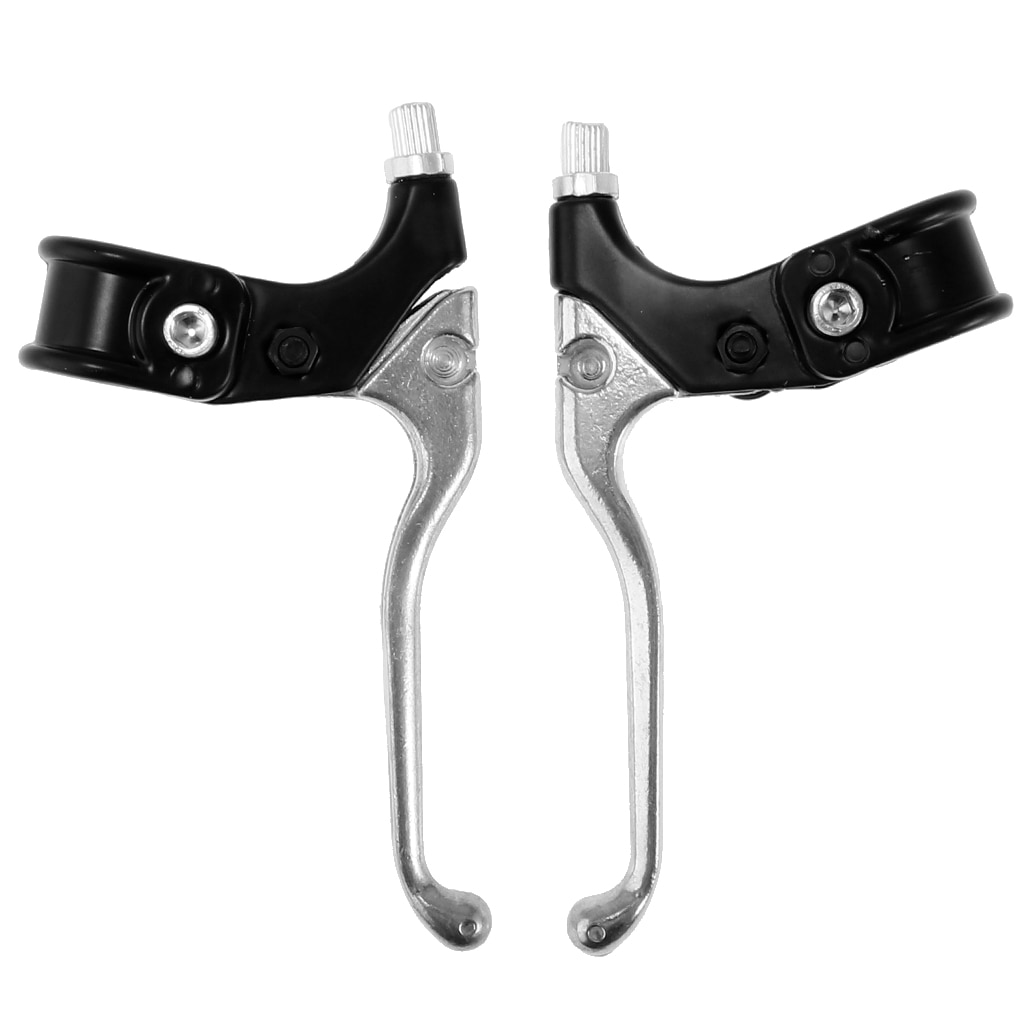 Lightweight Aluminum Bicycle Brake Levers 3-finger Brake Handles for Mountain Bike Cycling MTB Road Bike BMX V-Brake Accessories