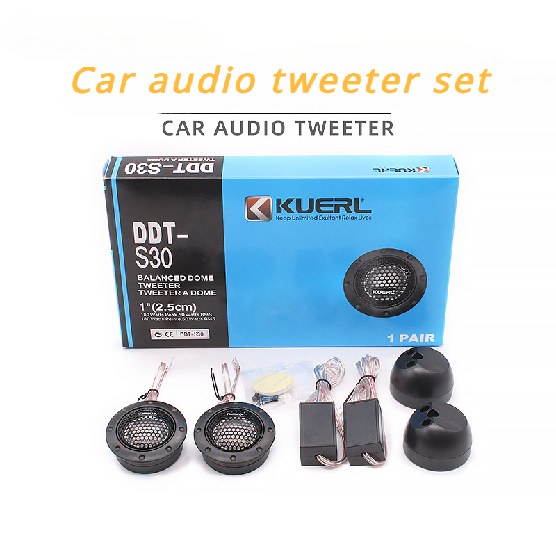 Bildiskant bilhøjttaler universal højeffektiv højttaler superhøjttaler lyd bildiskantsæt