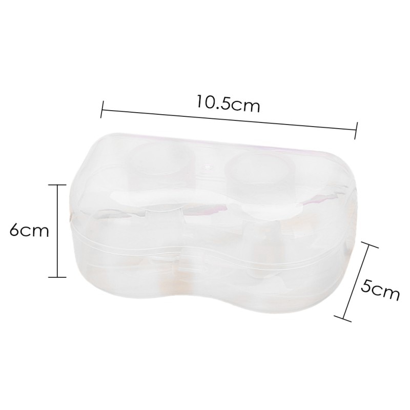 Nipple Shield Protector Silicone Baby Breast Milk Feeding 2Pcs Soft Ultra-thin Silicone Breast shell