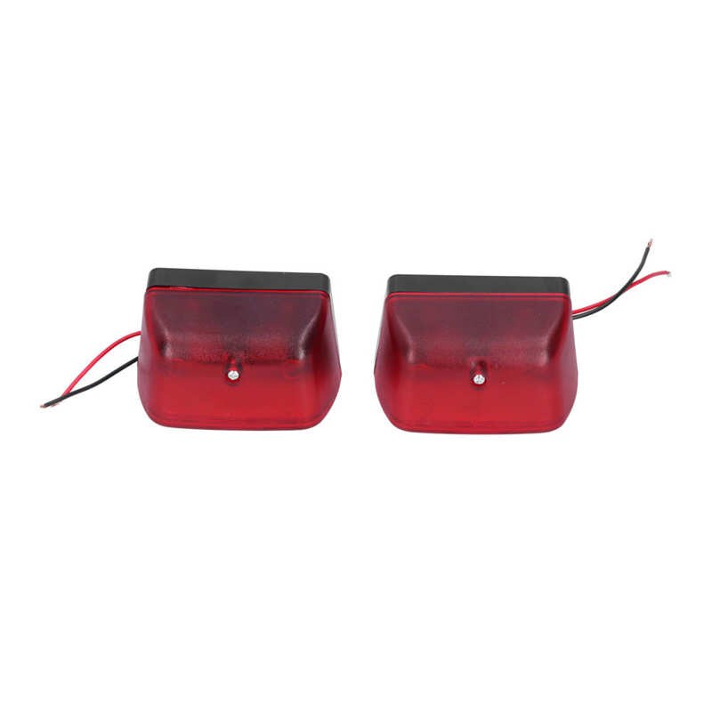 4 LED Éclairage De Plaque D'immatriculation Pour Camions Remolques 12v 24v