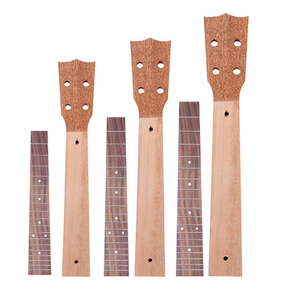 21/23/26 tommer ukulele hals palisander gribebræt gribebræt sæt musikinstrument diy ukulele dele tilbehør