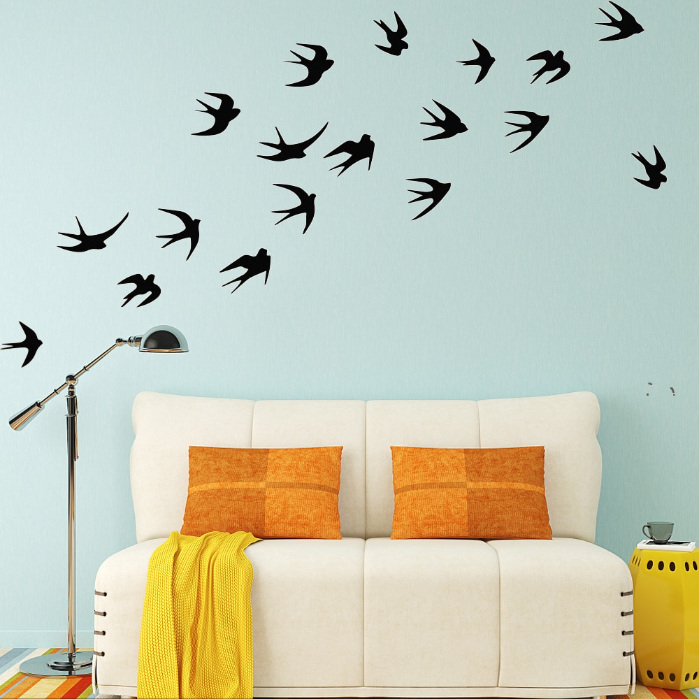 Bird Vinyl Wall Sticker For Home wall Decor Murals Stickers On Windows room decorative Animals Wallpaper