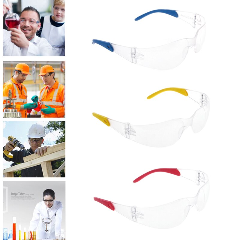 Óculos de trabalho proteção para os olhos segurança equitação óculos de laboratório anti-derrapante