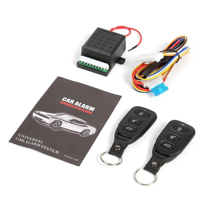 Universele Auto Centrale Deurvergrendeling Vergrendeling Alarm Keyless Entry Systeem Centrale Vergrendeling Met Afstandsbediening Auto Alarm Systemen