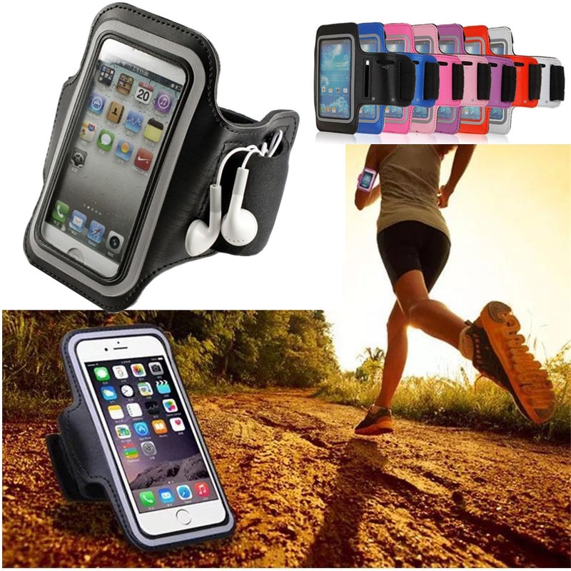Universal Waterproof Sport Armband For iPhone 5S 5C 5 5G 4S 4 Adjustable 5S 4S Phone Running Walking Wristband Arm Band Bag ><