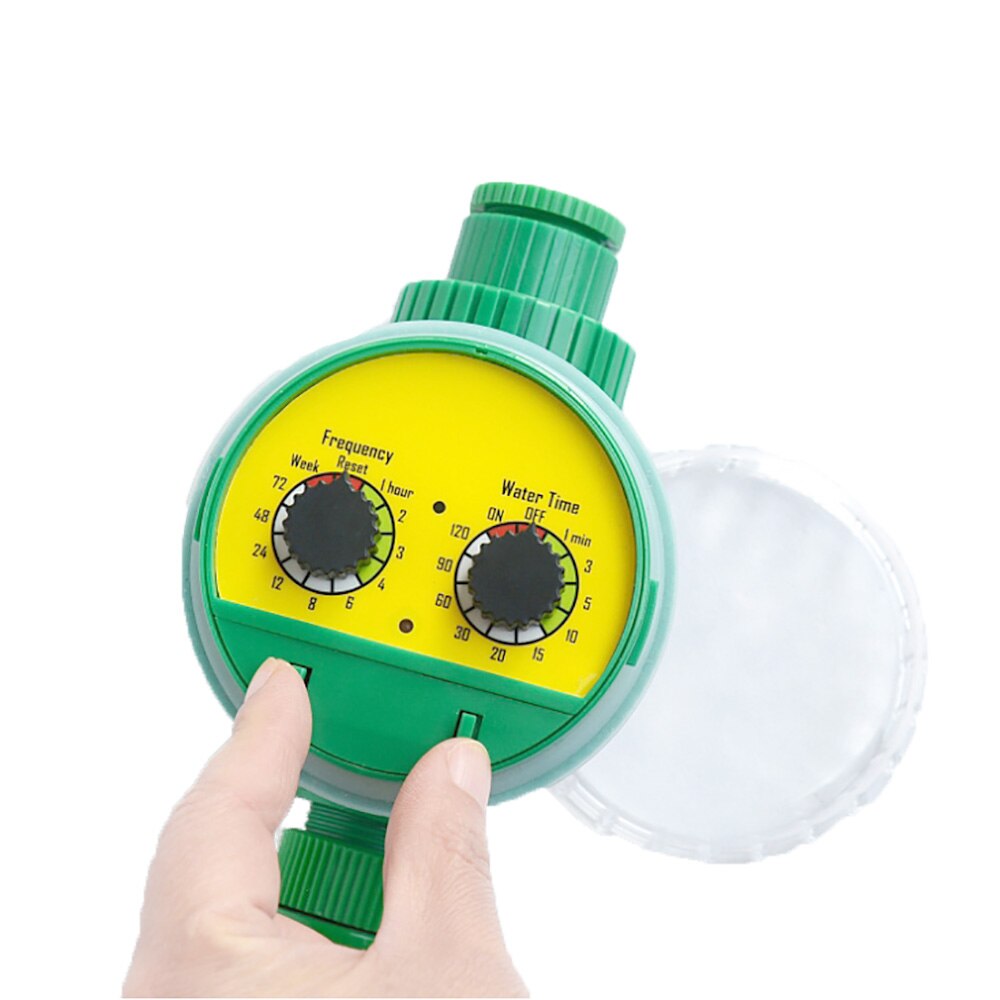 Analogowy dwukanałowy plastikowy czasowy wyłącznik przepływu wody zawór wielofunkcyjny ogród automatyczny elektroniczny sterownik nawadniania kranu