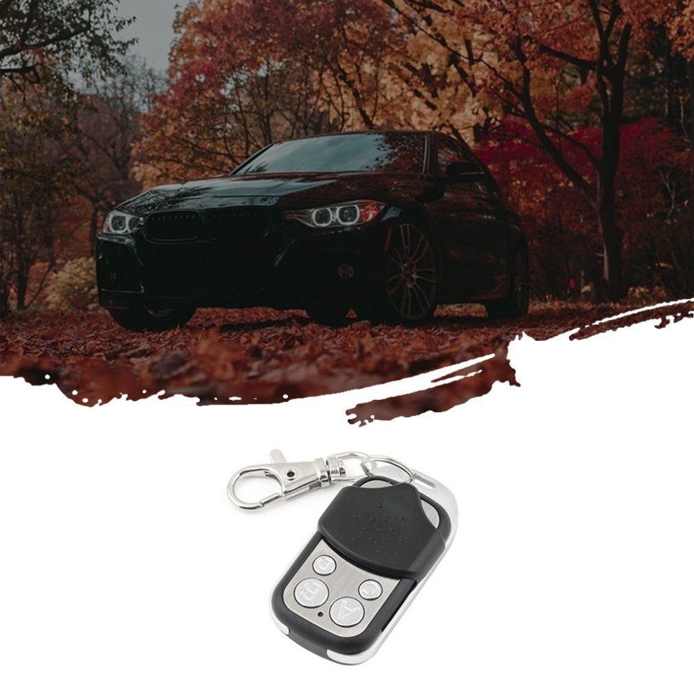 métal quatre clés porte de Garage universel copie télécommande sans fil copie télécommande longue Distance