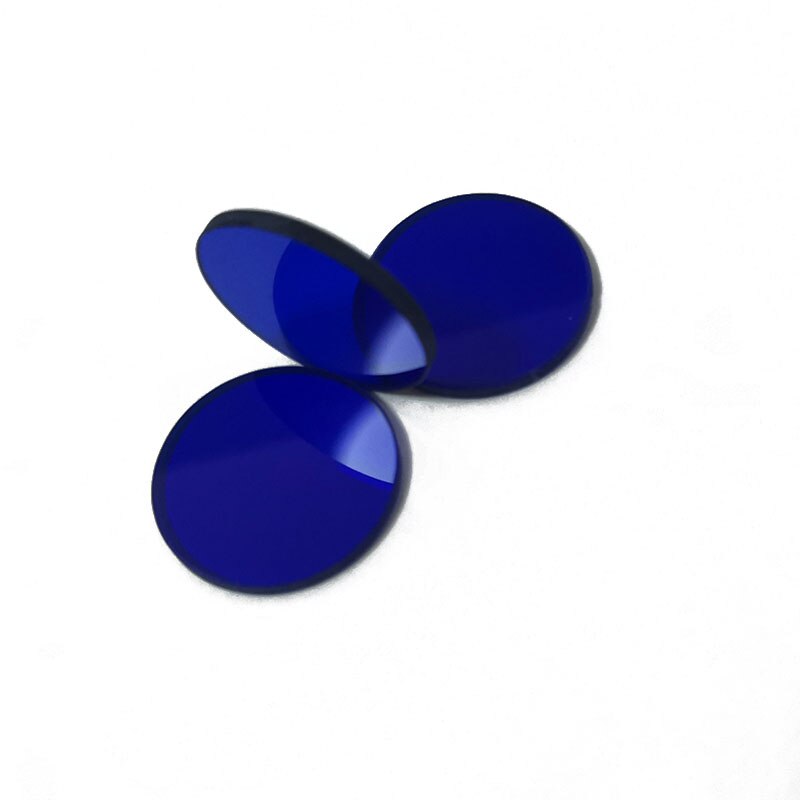 Q-BAIHE RGB Optical Laser Lens 35x12x1mm Reflects Red Green Blue 400-700nm Glass 2pcs