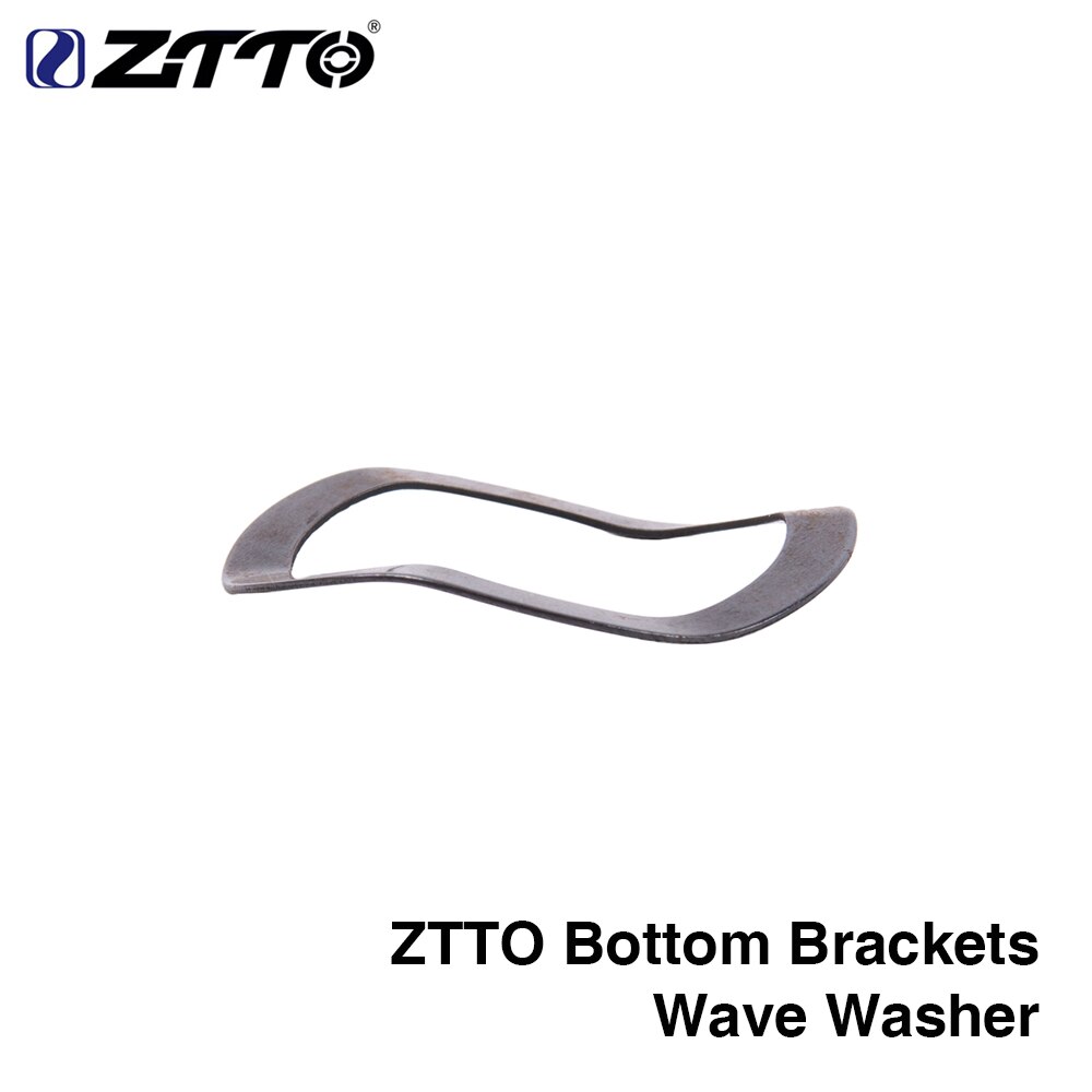 ZTTO Boden Klammern Zubehör GXP Adapter Welle Unterlegscheibe 0,5mm für rennrad Mtb K7 GXP 24 22mm kettenradgarnitur: 24mm Welle Unterlegscheibe