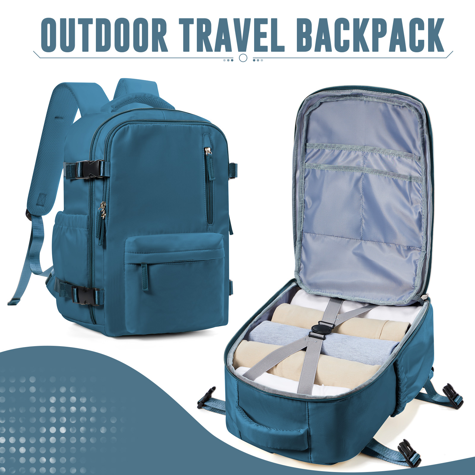 Waterproof Backpack Ryanair 40x20x25 Cabin Bag for Men Women Airplane Travel Backpack Laptop backpack bag Cabina Carry ons