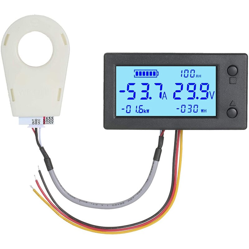 Sensor Ampermeter Digitale Voltmeter Ampèremeter Accu Capaciteit Ene... – Vicedeal