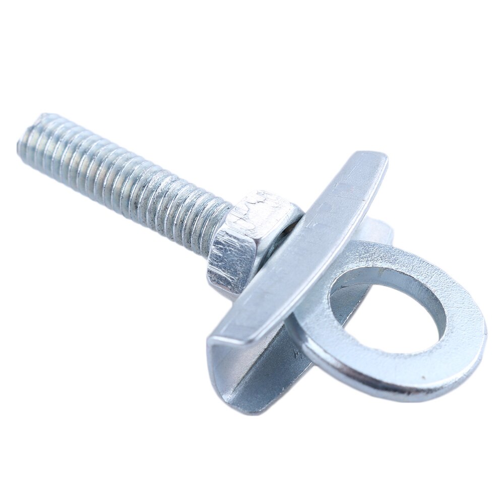 1PC Bike Duurzaam Zilver Staal Verstelbare Kettingspanner Voor Fixed Gear Single Speed Spoor Fiets Fietsen Accessoires
