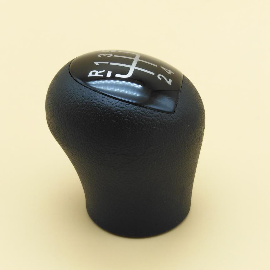 För renault clio kangoo 2006 2007 bil styling tillbehör 5 hastighet bil växel stick växel vred svart huvud växel spak handtag