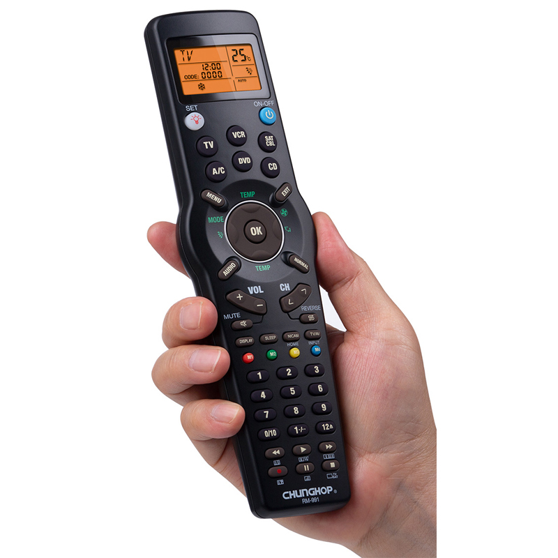 Multifunktion Ale 6-in-1-Universal--Lernfernbedienung geeignet für TV/einstellen-oben-Kasten/Klimaanlage/CD/DVD/Audio--Chunghop-RM-991