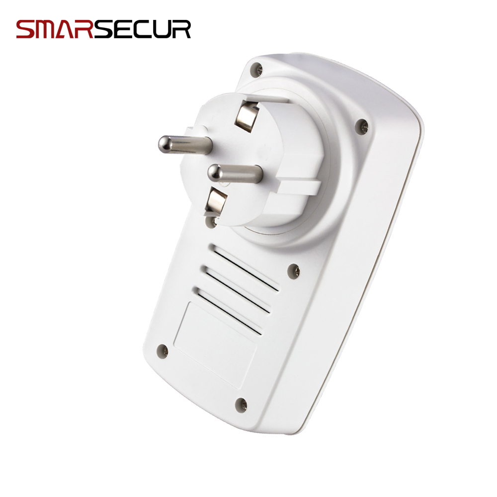 Smart Wireless Socket Adapter Switch Plug Outlet for H6 Wifi GSM Alarm System