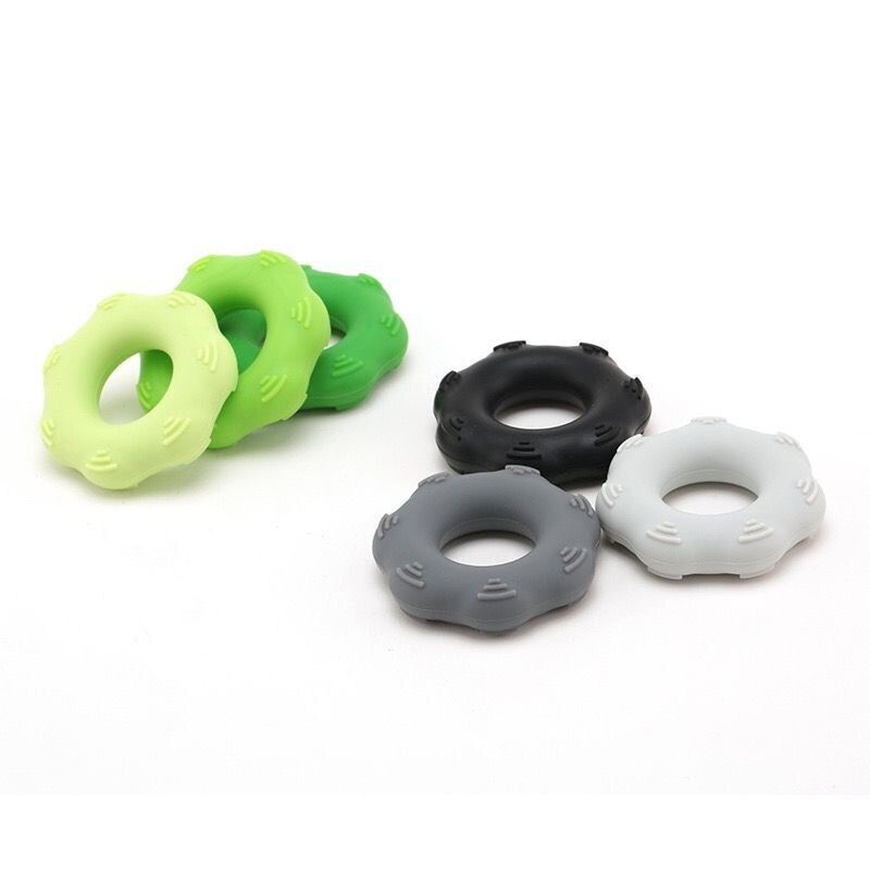 1 pcs Rubber Ring Non-Sip Sport Exerciser Spier Power Training Anti Druk Stress Reliever Stemming Squeeze Relief Gezonde speelgoed