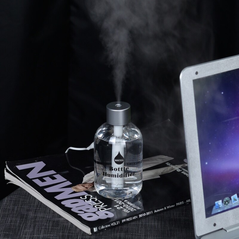 300ml USB Ultrasonic Humidifier Car Home Office Mini Aroma vehicle Air Purifier Aroma Diffuser Mist Maker