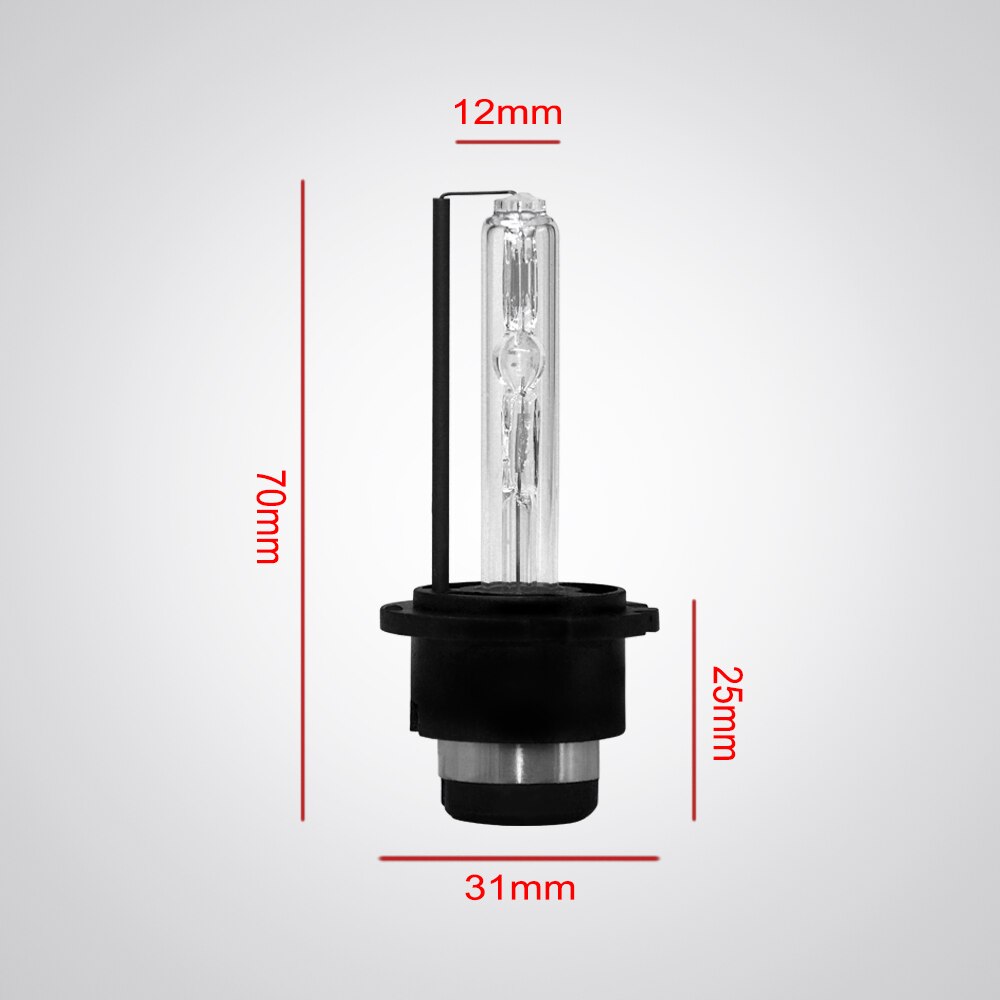 2x D2S D2R HID bombillas de xenón 55W 35W faro de xenón de coche 3000K 4300K 5000K 6000K 8000K 10000K 12000K HID lámpara de repuesto 12V DC