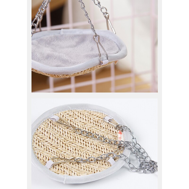 Hamster Hangmat Opknoping Hamster Bed Huisdier Kooi Huis Hangmat Bed Huis Speelgoed Kooi Voor Hamster Klein Dier Vogel Dierbenodigdheden