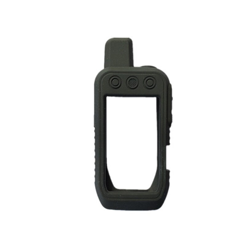 Soft Silicone Skin Protector Protective Cover for Garmin Alpha 200i GPS Navigation System 95AF: black