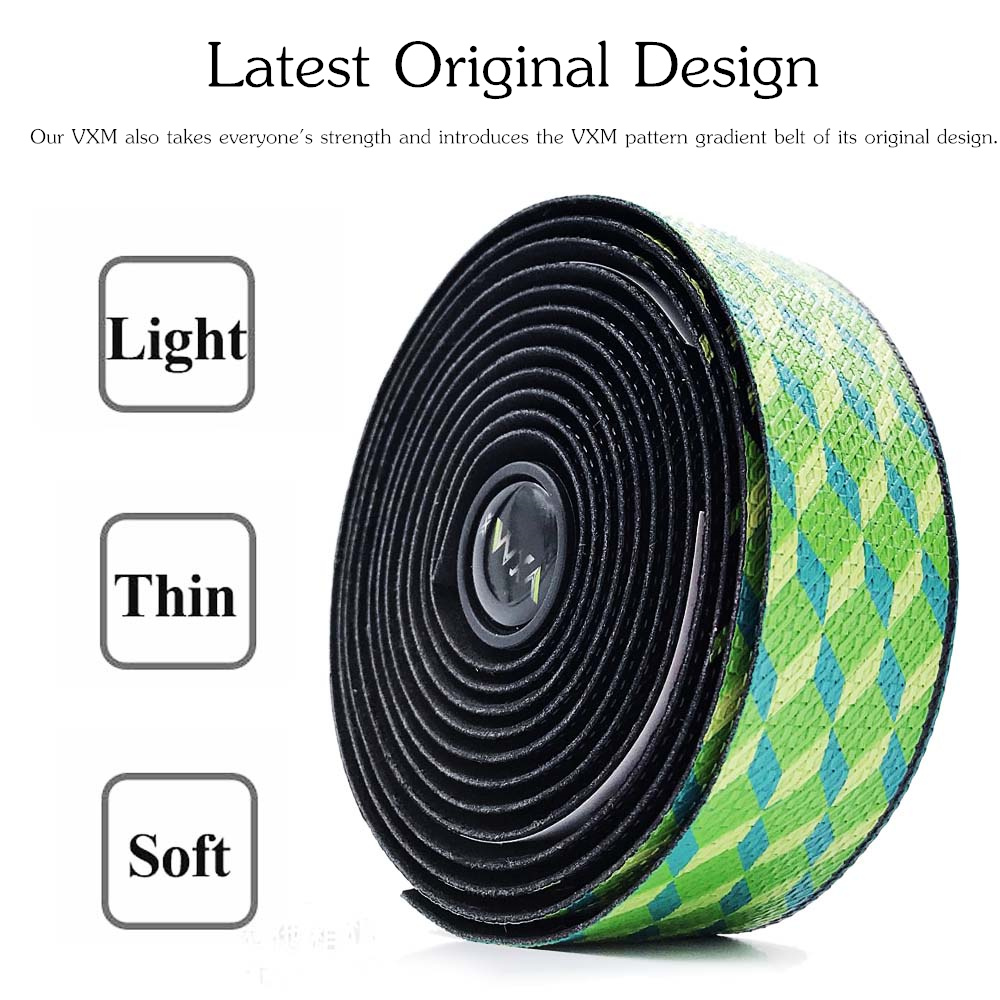 Vxm 3 färger cykel styrtape star fade racercykel bar tejp cykling vägcykel vattentät eva tejp wrap