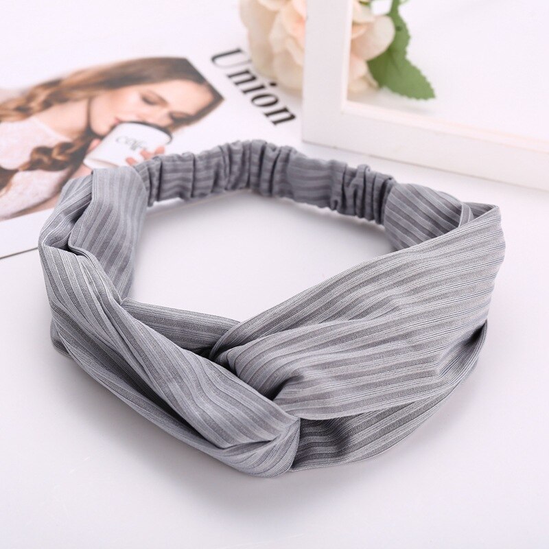 Bandeau d'hiver pour femmes, nœud supérieur, turban, bandeau, accessoire pour cheveux couleur bonbon