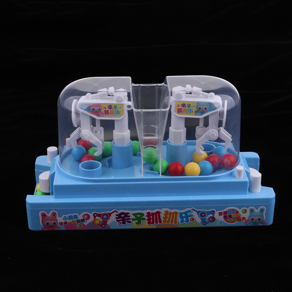 1 Set Mini Claw Candy/Balls Machine Educational Toy, Two Players PK Game Machine Toy Parent Kids Interactive Toys