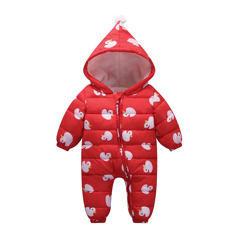 Ontworpen voor Russische winter jumpsuit baby meisje kleding snowsuit jacket voor meisjes jassen Park zuigelingsjongen sneeuw wear