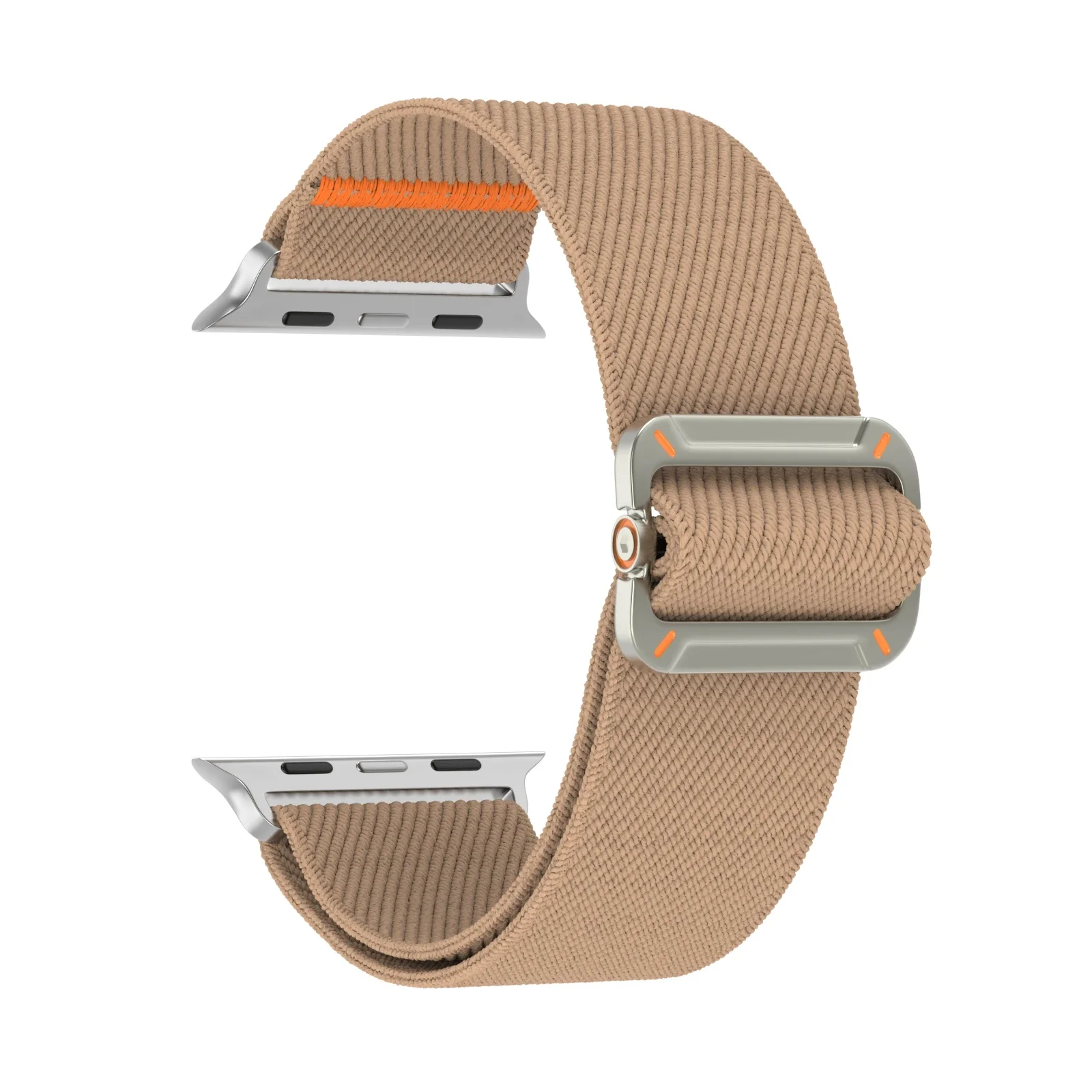 Pleciony pasek robić jabłko zegarek 46mm 42mm 49mm 45mm 41mm 38 44mm 40mm Nylonowy pasek robić IWatch ultra 2 seria 10 9 8 7 6 SE 5 4 3: XS / PIASEK RÓŻOWY