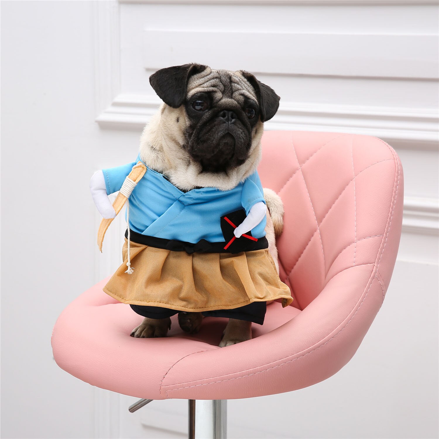 Funny Cat Clothes Pirate Suit Clothes for Cat Costume Clothing Corsair Halloween Pet Clothes Dressing Up Cat Party Costume Suit