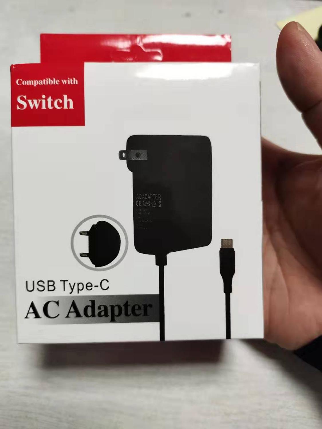 Ac Charger Adapter Opladen Supply Travel Eu Plug Muur Adapter Opladen Power Voor Nintendo Switch Ns Console