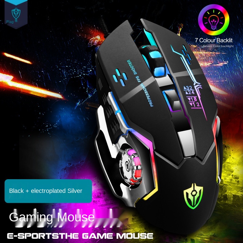 X3 Macro Programmering Gaming Muis Verergerd Metalen Gloeiende Muis Gaming Muis Voor Pc Laptop