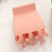 Horquillas acrílicas geométricas pequeñas que combinan con todo para mujer y niña, pasadores para el pelo, accesorios para el cabello, 2022: Rosa