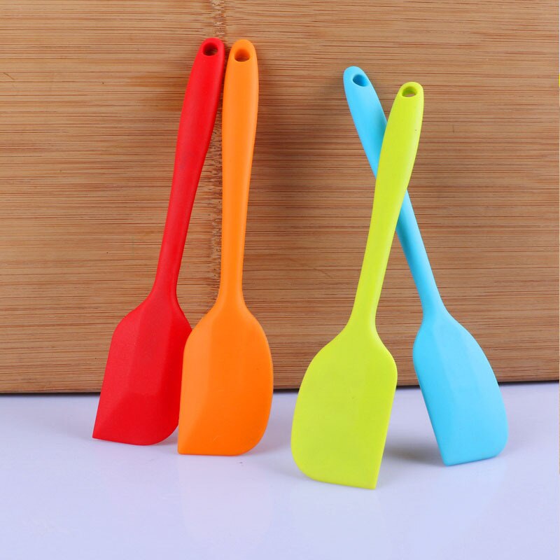 Multicolore alimentaire antiadhésif beurre cuisson Silicone spatule ensemble Cookie pâtisserie grattoir gâteau cuisson spatule Silicone spatule