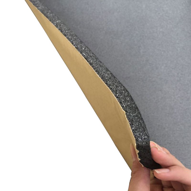 Auto geluidsisolerende katoenen warmte-isolatie pad schuim 1 rol 140 x 100cm materiaal auto-interieur accessoires