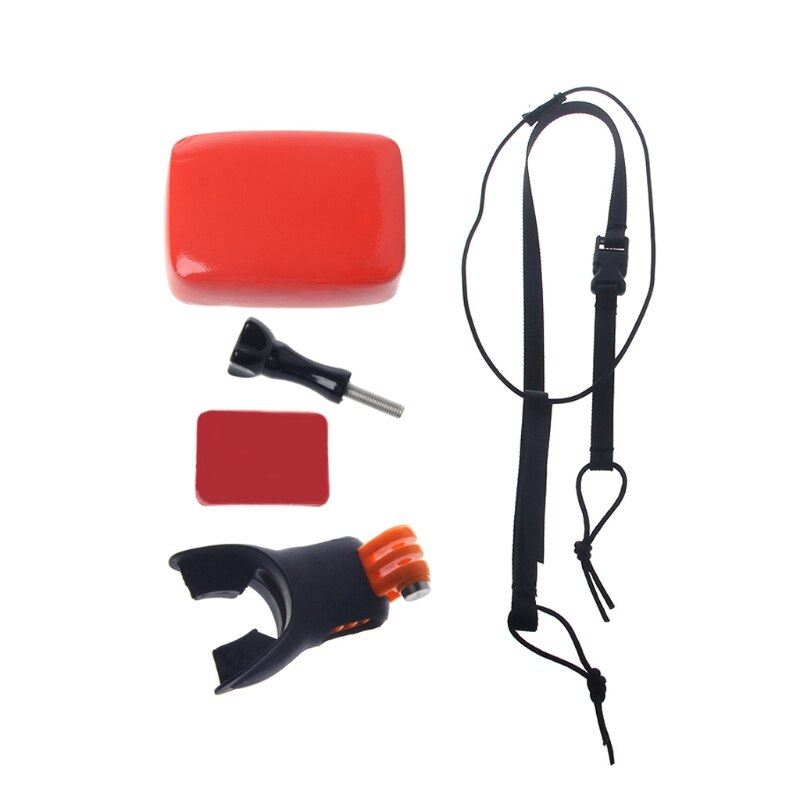 Surfen schieten surf dummy bijten mond grill montage voor hero 5 4 3 2 sjcam kit