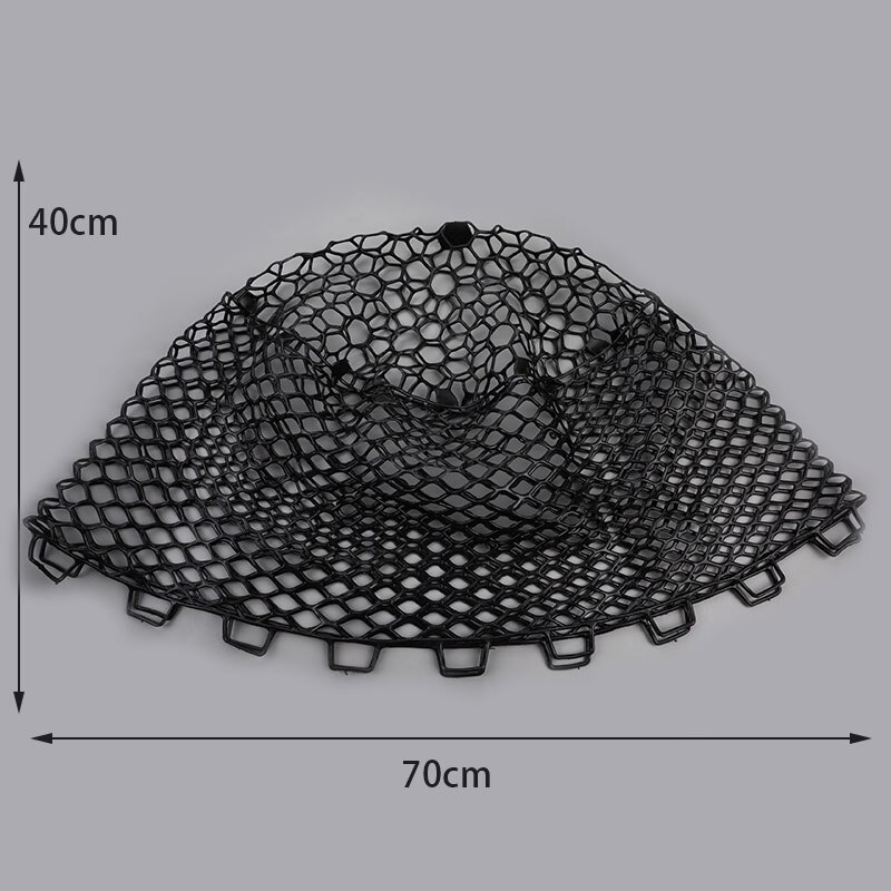 Fly Fishing Net Transparent Rubber Replacement Bag Does Not Hurt Fish And Net: BK1