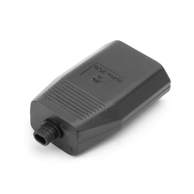 European Standard Female Hole Socket Two-pole Power Extension Cord Plug Outlet WXTC