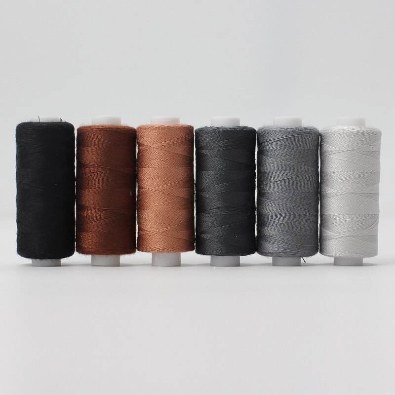 400Yards 40s/2 Polyester Yarn Sewing Thread Roll Machine Hand Embroidery Durable For Home Sewing Accessories: SA220078-1