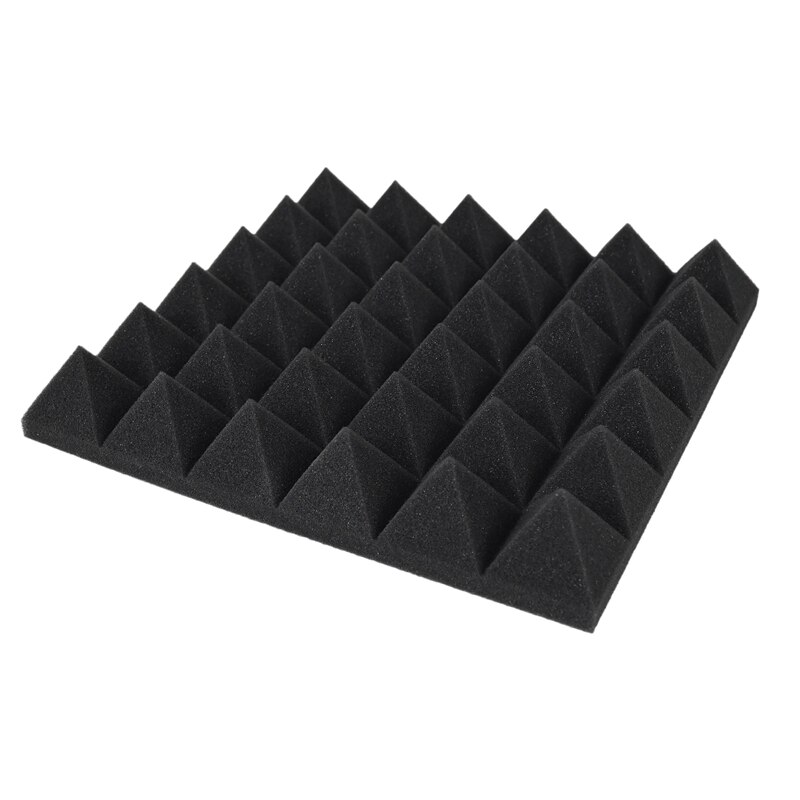 Acoustic Foam Panels 2X12X12 Inch Acoustic Foam Panel,Studio Wedge Tiles,Sound Panels Wedge Soundproof Insulation Foam