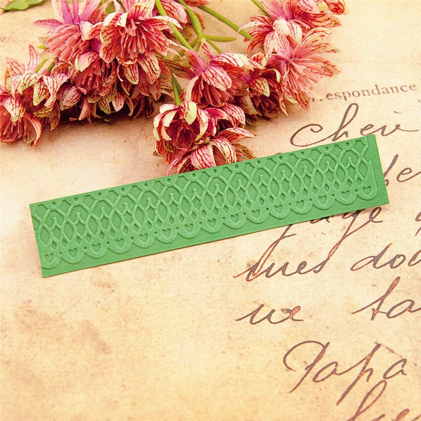 plastic line template Photo frame craft card making paper card album wedding decoration clip Embossing folders