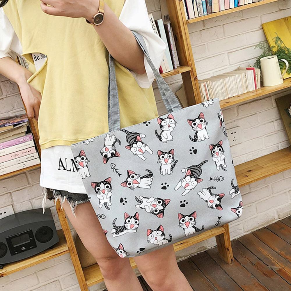 Women Ladies Bag Handbag Messenger Bags Leisure Canvas Shopping Wild Rest Shopping Bag Tourism College H1