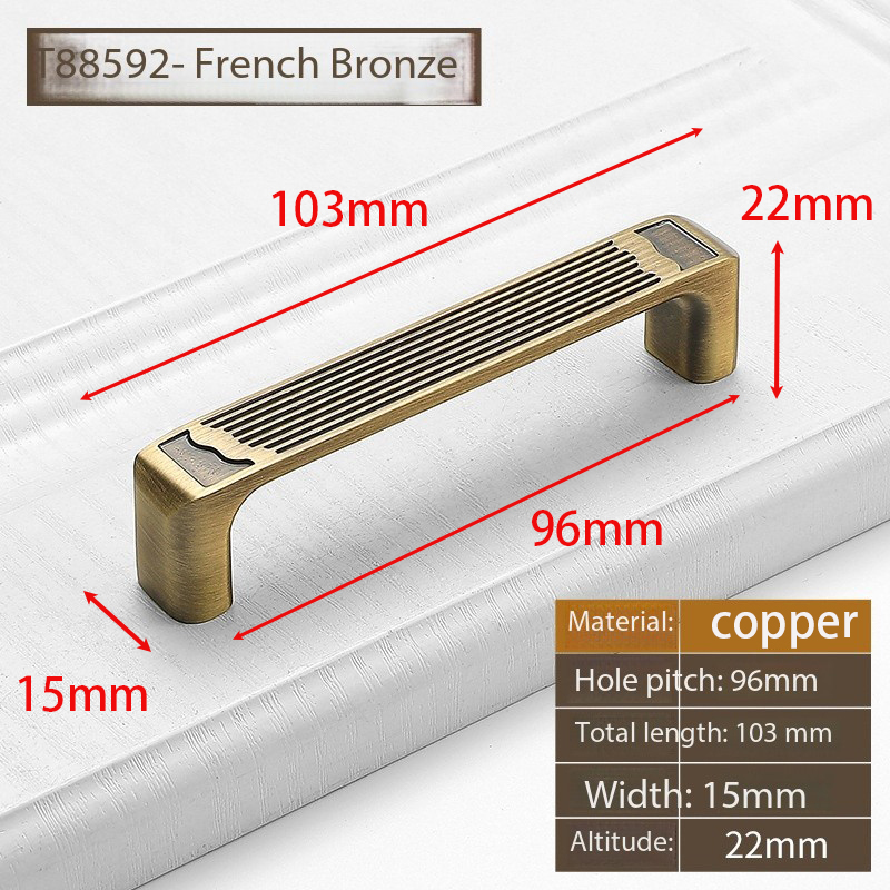 Manija de puerta de gabinete de latón vintage, manija de armario minimalista moderna, zapatero, cajón, manijas pequeñas para muebles: green